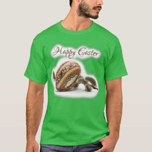 T-shirt Happy Easter Colorful Ukrainian Easter Eggs