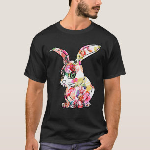 T-shirt Happy Easter Day Bunny Spring Gnome Easter Egg Hun