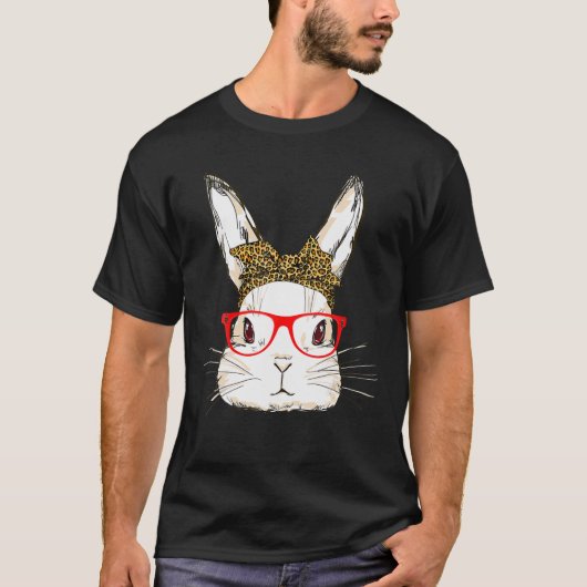 T-shirt Happy Easter Day Bunny Spring Gnome Easter Egg Hun (Devant)