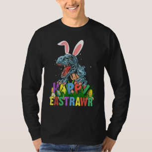 T-shirt Happy Eastrawr T Rex Bunny Oeuf de Pâques Funny Di