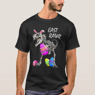 T-shirt Happy Eastrawr T Rex Dinosaur Ados Garçons Est