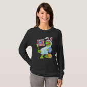 T-shirt Happy Eastrawr T Rex Dinosaur Easter Bunny Egg Cos (Devant entier)