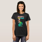 T-shirt Happy Eastrawr Trex Easter Bunny Egg Dinosaur Kids (Devant entier)