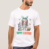 T-shirt Happy Eggster - Requin (Devant)