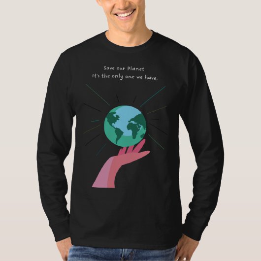 T-shirt Happy Environment Day Our Planet  2 (Devant)