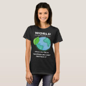 T-shirt Happy Environment Day Our Planet  35 (Devant entier)