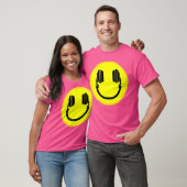 T-shirt Happy Face Casques Dj Edm Music (Unisexe)