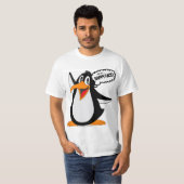 T-shirt "Happy Face Penguin" (Devant entier)