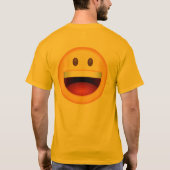 T-shirt Happy Face Smiley Emoji (Dos)