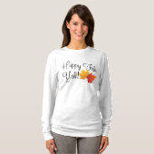T-shirt Happy Fall Ya'll It's Automne Non Halloween Harves (Devant entier)