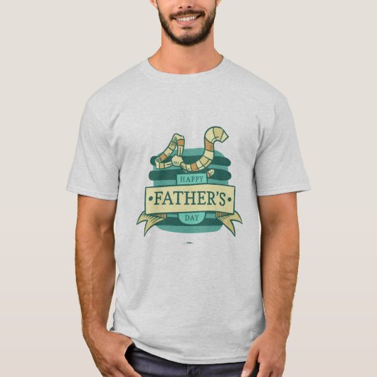 T-shirt happy Father's Day (Devant)