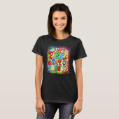 T-shirt Happy First Day Of School Welcome Back To School K (Devant entier)