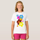 T-shirt Happy Flowers (Devant entier)