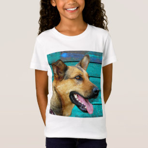 T-Shirt Happy German Shepherd dog