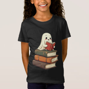 T-Shirt Happy Ghost Reader - Funny Bookworm