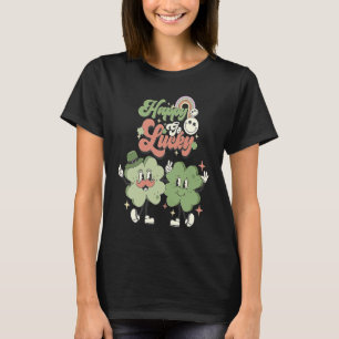 T-shirt Happy Go Lucky Clover St Patrick's Day