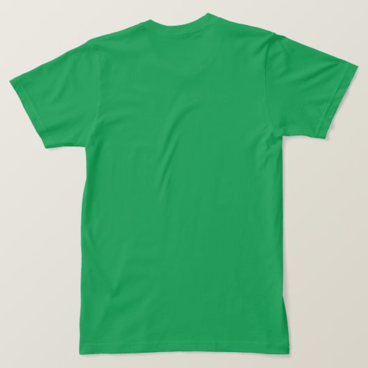 T-shirt Happy Go Lucky St. Patrick's Day Jote White Script (Design dos)