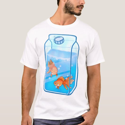 T-shirt Happy Goldfish (Devant)