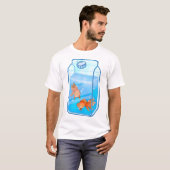 T-shirt Happy Goldfish (Devant entier)