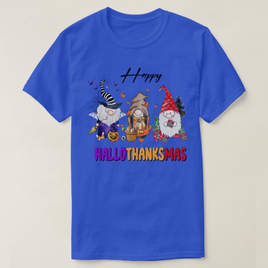 T-shirt Happy hallothanksmas 37 (Design devant)