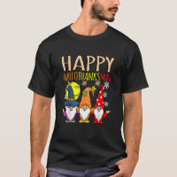 Happy Hallothanksmas Christmas Halloween Thanksgiv