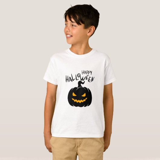 T-shirt Happy Halloween (Devant entier)