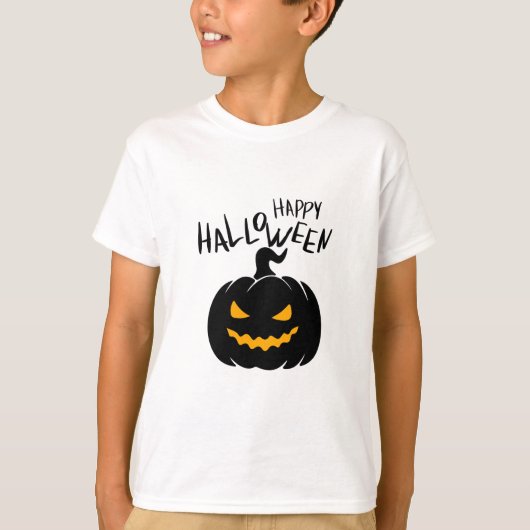 T-shirt Happy Halloween (Devant)