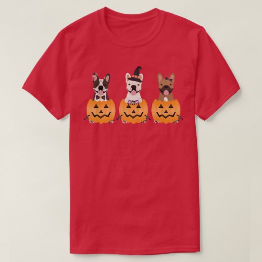 T-shirt Happy Halloween (Design devant)