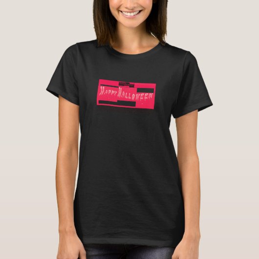 T-shirt Happy Halloween - (Devant)