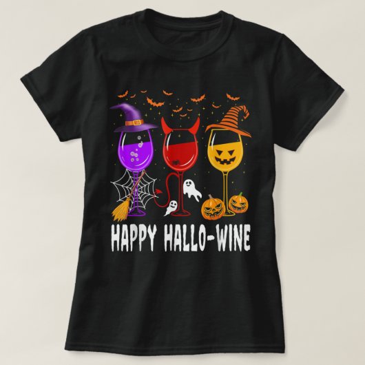 T-shirt Happy Halloween (Design devant)