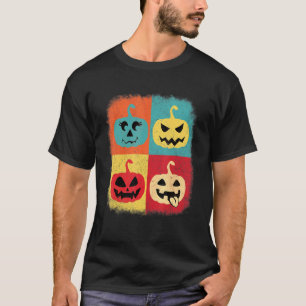 T-shirt Happy Halloween 2022 Costume Party Pumkin Éffrayan