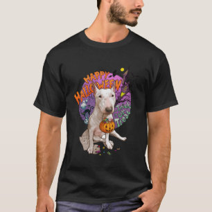T-shirt Happy Halloween Bull Terrier Costume mignon Bully 