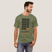 T-SHIRT HAPPY HALLOWEEN CAT (Devant entier)