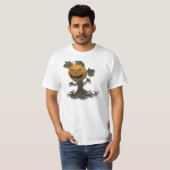 T-shirt Happy Halloween Citrouille Tree (Devant entier)