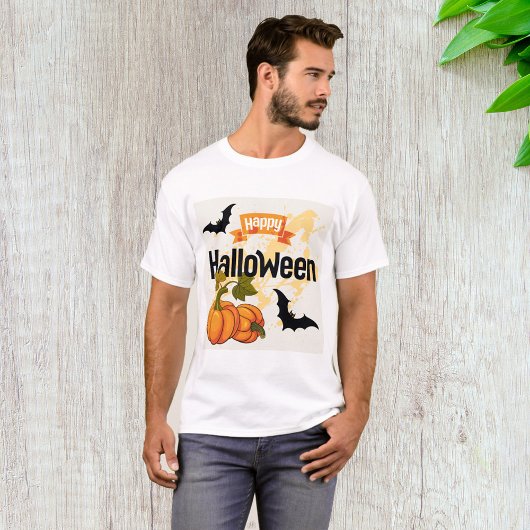 T-shirt Happy Halloween design