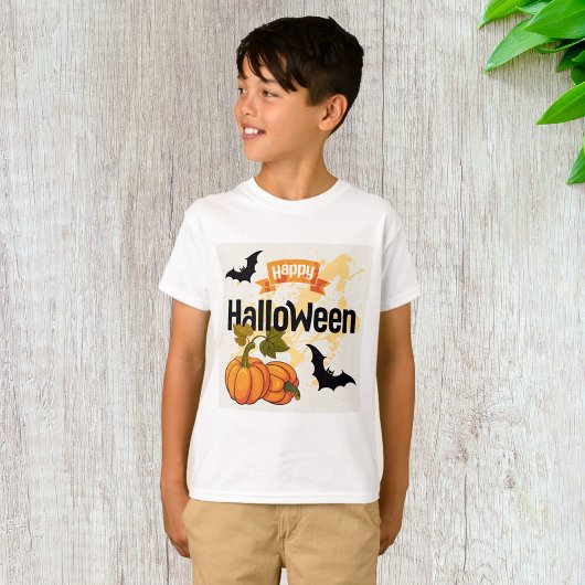 T-shirt Happy Halloween design