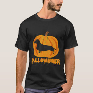 T-shirt Happy Halloween Halloweiner Dachshund Chien