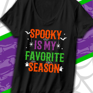 T-shirt Happy Halloween saison Éffrayante drôle Halloween