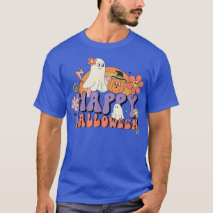 T-shirt Happy Halloween Super Citrouille saison Éffrayant