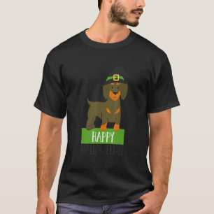 T-shirt Happy Halloweenie Cute Dog