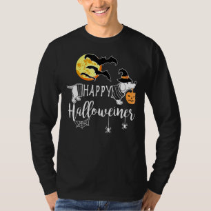 T-shirt Happy Halloweiner Dachshund Halloween Pour Doxie O