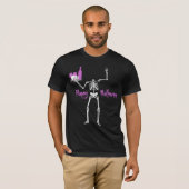 T-shirt Happy Hallowine Skeleton sans tête (Devant entier)