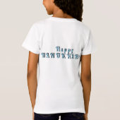 T-shirt "happy Hanoukka" de l'ours Hanoukka (Dos)