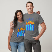 T-shirt Happy Hanukkah Festival of Light Star Of David (Unisexe)
