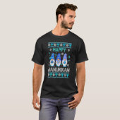 T-shirt Happy Hanukkah Gnome Gnomies Menorah Pajama Ugly 1 (Devant entier)