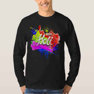 T-shirt Happy Holi 2022 India Colours Spring Festival Hind