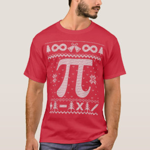 T-shirt Happy Holiday Math Bi Lover Funny Mauvais Noël