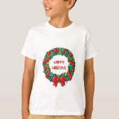 T-shirt Happy Holiday Tee Whimsical Reef Graphic Moderne (Devant)