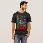 T-shirt Happy Holidays Around World Matching Family Vacati (Devant entier)