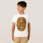 T-shirt Happy Holidays Circle Art Print/Design (Devant entier)